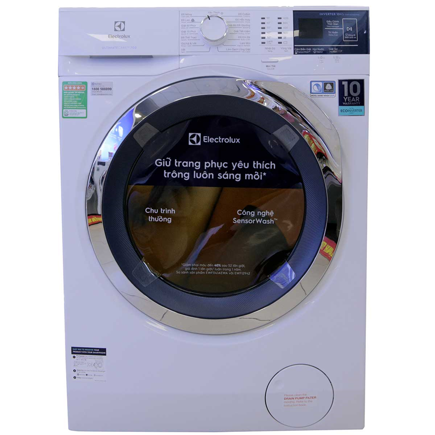 Máy giặt Electrolux EWF1024BDWA 4 Máy giặt Electrolux EWF1024BDWA - Ảnh 2