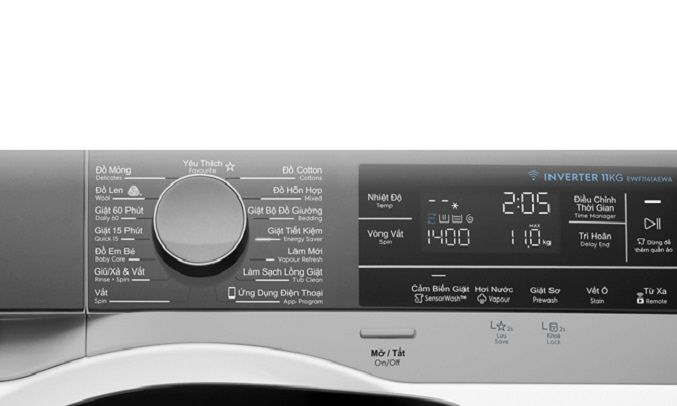 Máy giặt Electrolux EWF1141AEWA 5 Máy giặt Electrolux EWF1141AEWA - Ảnh 3