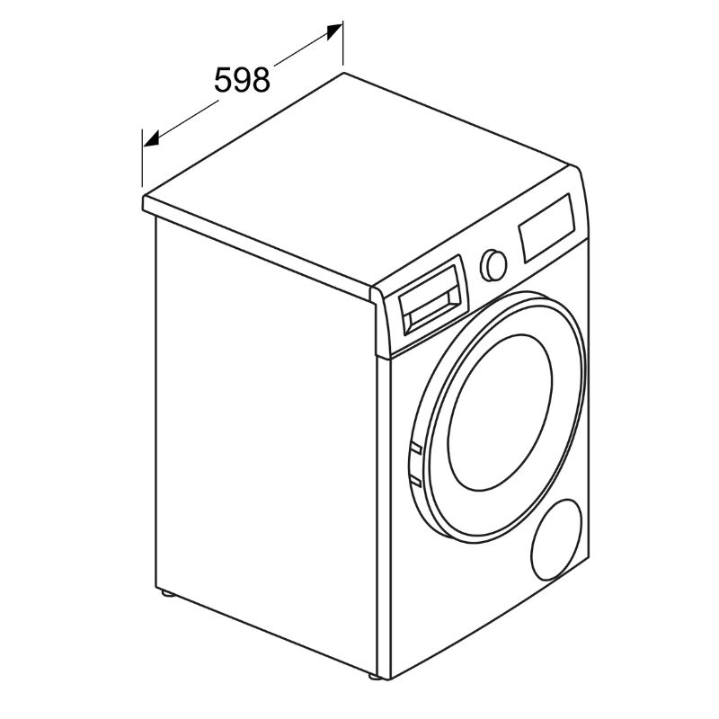 Máy giặt sấy Bosch WNA14400SG 11 Máy giặt kết hợp sấy quần áo Bosch WNA14400SG